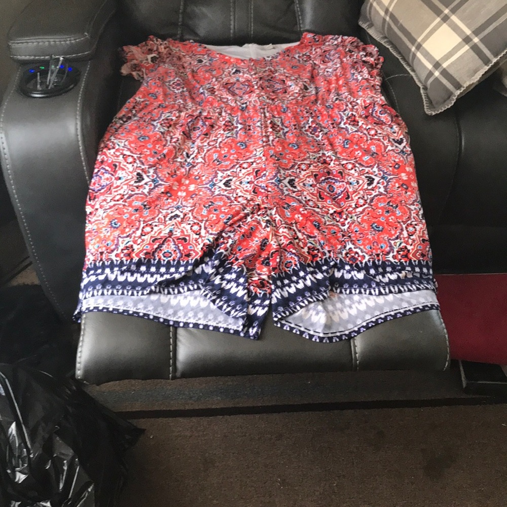 Silky plus sized romper